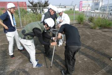 磯城事務所応急給水栓操作訓練2
